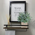 Auelife Artificial Plants 3PCS 9-10IN Mini Potted Plants, Fake Eucalyptus / Glossy Grass / Pale Grass Plants (Square Pot) Faux Lifelike Flower Greenery Decor for Home Office Farmhouse Bathroom