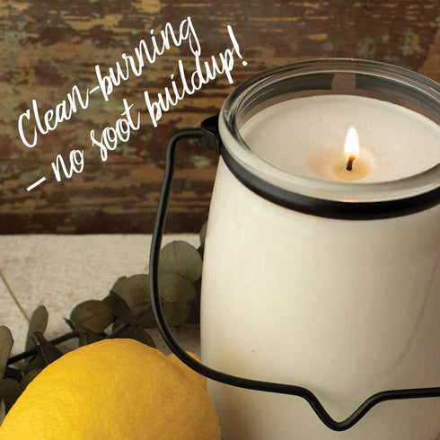 Milkhouse Candle Company, Creamery Scented Soy Candle: Butter Jar Candle, Eucalyptus Lavender, 22-Ounce