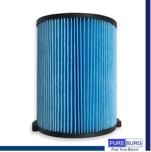 PUREBURG 1-Pack Pleated Filter Compatible with Ridgid VF5000 Wet/Dry 6-20 gal Shop Vacs fits RV2400A RV2400HF RV2600B WD06700 WD0671 WD0671EX0 WD0970 WD09700 WD0970EX0 WD0970M0 WD1270 WD1450 WD1680 WD1851 WD1956