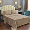 Queen Size Sheet Set Beige 4 Piece Bamboo Bed Sheets Fitted Sheet 15" Deep Pocket Soft Breathable Cooling Sheets for Hot Sleepers Washed Best Luxury Hotel Collection Wrinkle Free Durable Flat Sheet