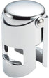 Winco - Chrome Champagne Bottle Stopper, (Set of 4)