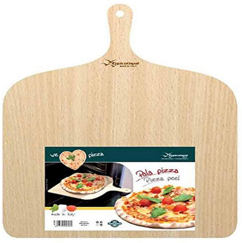 Eppicotispai Birchwood Pizza Peel, 14.75 by 19.70", Cream