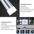 Modern Mini LED Pendant Light Fixture, Harchee Pendant Lighting with Silver Brushed Finish, Vintage Farmhouse Pendant Lamp for Kitchen Island Dining Room Bedroom Bar Living Room, 6000K, 1-Pack