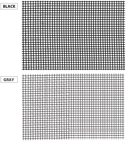 by.RHO Screen Repair Tape, Extra Wide (4in x 15FT), Gray, Adhesive & Waterproof, Fiberglass, fix for Screen Door and Window Screen