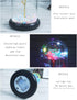 Birthday Gifts for Her/Women/Mom/Wife, Galaxy Rose Flower Gift with Led Light String , Best Anniversary Day Gifts for Her/Women/Mom/Wife (Foam White)