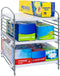 Qboid SP Aluminum Foil Organization and Storage Multifunctional Caddy Organizer for Kitchen Pantry, Countertop, Cabinet Premium Steel Construction with Plastic Panels Kitchen Cabinet Organizer Size: 10.2"L x 8.3"W x 11"H, White