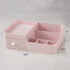Abiudeng Makeup Organizer for Cosmetic,Small Makeup Organizer with Drawers,Skincare Organizer,Bathroom Organizer for Lipsticks,Jewelry,Nail Care,Skincare,Eyeshadows-Small Pink