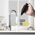 Purkitc Milk Frother Coffee Frother With Detachable Electric Whisk And Extra Eggbeater Head Handheld Drink Mixer For Coffee Matcha Hot Chocolate High Powered Low Noise With Stand Included