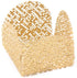 Truffilio Square Truffle Cups - Pack of 30 (30 Small, Gold)