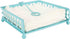Home Basics Trinity Flat, Turquoise Napkin Holder