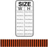 Orange and Black Stripes Cotton and Linen Table Runners 18x72in, Table Cover Dresser Ethnic Halloween Washable Table Decor for Kitchen Party Wedding Gathering