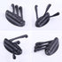 Towel Hook Matte Black 2 PCS, Angle Simple Metal Swivel Folding Robe Hook, Hand Towel Holder, Heavy Duty Clothes Hanger for Bathroom RV Wall Mount