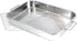 ExcelSteel Multiuse with Rack and Foldable Handles for Easy Storage Stainless Steel Roasting Pan, 15.25", Stainless