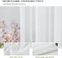 MIULEE Sheer Curtains 108 inches Long White Linen Textured Sheer Curtains Elegant Solid Drapes Rod Pocket Sheer Curtains 2 Panels for Bedroom Living Room