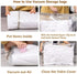 makeups35 Vacuum Storage Bags, Space Saver Bags with Hand Pump for Travel! Vacuum Storage Compression Bag for Clothes, Bedding, Towel, Blankets, Pillows, Comforters, 80% More Storage(3 Jumbo&3 Small)