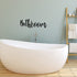 3 Pieces Laundry Pantry Bathroom Metal Sign Metal Bathroom Letters Wall Decor Black Pantry Wall Sign Black Letters Bathroom Decor Laundry Hanging Metal Wall Art for Home Decor, Double-Sided Printed