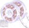 Led Strip Lights Battery Powered YOHOG White Led Lights 2M 6.56ft Battery Operated Led Light Strip IP65 Waterproof Flexible, Sticky LED Lights, Kitchen Cabinet, Bedroom and Outdoor Lighting 2Pcs