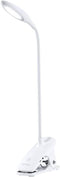 Brivation LED Desk Lamp with USB Charging Port, Clip Lamp for Desk, Portable Eye-Care Desk Light, Flexible Gooseneck USB Rechargeable, 3 Dimming Levels, Touch Control