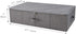 iwill CREATE PRO Under Bed Storage Container, Underbed Shoe Storage Organizer Box with Lid, Blankets, Cloth Storage Bins. Dark Gray