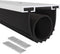 Garage Door Seals Bottom Rubber with Pre-drilled Aluminum Track Retainer Base Kit,Heavy-Duty U Shape +O Ring Combination Garage Door Weather Stripping Kit (16 Ft)