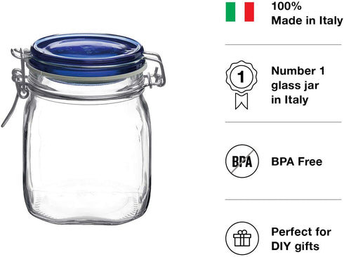 Bormioli Rocco, 25.25 Ounce, Clear