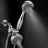 Hydroluxe 24-setting 3-way Shower Combo, Chrome, Single
