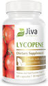 Jiva Botanicals - Lycopene Supplement 30 mg Capsules-Made with Tomato Fruit Extract - Higher Dosage Than Lycopene 20mg and Lycopene 10mg -Support Prostate Health and Heart Function-60 Vegan Capsules