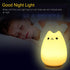 Cat Lamp, 16 Colors Remote Control Silicone Cute Kitty Night Light for Kids Toddler Baby Girls Bedroom