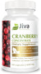 Cranberry Pills for Women 650 mg - High Potency Cranberry Supplement Extract made from Cranberry Powder - Made in USA - Cranberry Capsules for Urinary Tract Health - Jiva Botanicals
