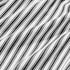 Cackleberry Home Black and White Ticking Stripe Kitchen Towels 18 x 28 Inches 100% Cotton Woven, Set of 3