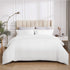 Bedsure Twin Duvet Cover Set White - Brushed Microfiber Soft Duvet Cover Twin 2 Pieces with Zipper Closure, 1 Duvet Cover 68x90 inches and 1 Pillow Sham