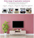 SamIdea Universal TV Wall Mount Bracket Fixed Flat Panel for 26-55" LCD LED Monitor TV Stand Holder (26"~55" Mount)