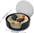 Yilad Rooster Chicken Coasters for Drinks,Leather Coasters with Holder Set of 6, Cups Mugs Mat Pad for Home Bar Decor Coaster1
