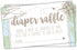50 Adventure Awaits Diaper Raffle Tickets for Baby Shower - Invitation Inserts