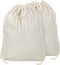 2 Pcs Canvas Laundry Bags with Carrying Handles & Drawstring Closure, Machine-washable Laundry Lining Bags for Laundry Hamper or Baskets