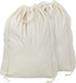 2 Pcs Canvas Laundry Bags with Carrying Handles & Drawstring Closure, Machine-washable Laundry Lining Bags for Laundry Hamper or Baskets