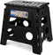 Acko Folding Step Stool - 13 inch Premium Heavy Duty Foldable Foot Stool for Kids and Adults, Kitchen Garden Bathroom Fold Up Stepping Stool (1 Pack)