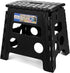 Acko Folding Step Stool - 13 inch Premium Heavy Duty Foldable Foot Stool for Kids and Adults, Kitchen Garden Bathroom Fold Up Stepping Stool (1 Pack)