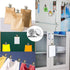 Refrigerator Magnets Kits - Aovon Magnetic Push Pins/ Magnetic Clips/ Magnetic Hooks with Rust-Resistant Nickel Coating for School, Home, Office and Travel Use