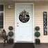 Welcome Wreath Sign for Farmhouse Front Porch Decor - We Hope You Like Dogs - Door Hanging with Premium Greenery - Gift for Christmas Housewarming Holiday Home Decoration