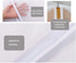 STONCEL Garment Bags for Hanging Clothes 12Pcs Lightweight Clear Full Zipper Suit Bags Breathable Dust Cover for Closet Suits,Dresses,Shirts, Clothes Storage, 31x23Inches
