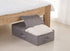 iwill CREATE PRO Under Bed Storage Container, Underbed Shoe Storage Organizer Box with Lid, Blankets, Cloth Storage Bins. Dark Gray