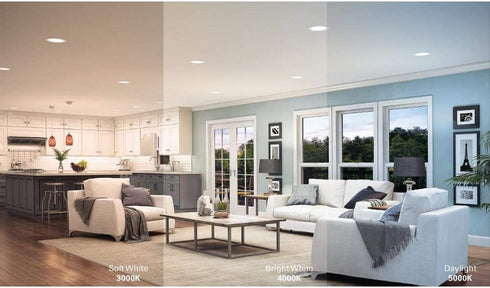 Halo HLBSL 4 in. Color Selectable New Construction or Remodel Canless Recessed Integrated LED Kit