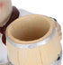 Chef Figurines Toothpick Holder, Resin Toothpick Dispenser with Italian Chef Statue for Kitchen Counter Restaurant Coffee Shop Decor