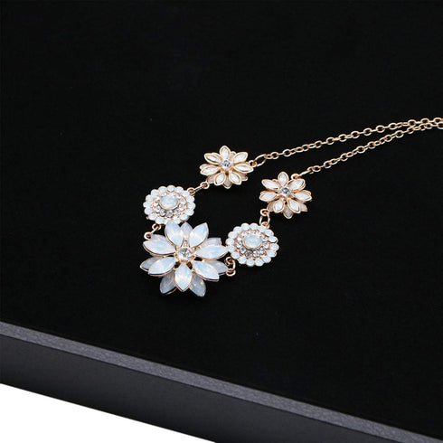 JETEHO Black Velvet Stackable Jewelry Tray Showcase Display Stackable Necklace Bracelet Ring Showcase Display Empty Plate