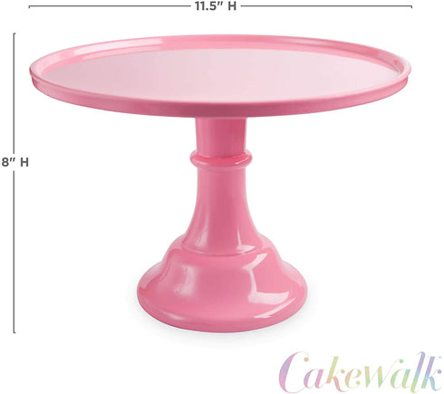 Twine Pink Melamine Cake Stand, Cupcake Stand, Home Decor, Food Service, Dessert Accessory, Pink, Set of 1
