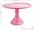 Twine Pink Melamine Cake Stand, Cupcake Stand, Home Decor, Food Service, Dessert Accessory, Pink, Set of 1