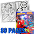 Spider-man Coloring & Activity Book Set 2 Books