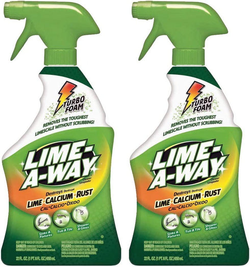 Lime-A-Way Lime Calcium Rust Cleaner, 22 oz (Pack of 2)
