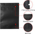 STUs 100 Pack Smell Proof Stand-Up Bags - 4 x 6 Inch Resealable Mylar Bags Foil Pouch Double-Sided Bag Matte Black